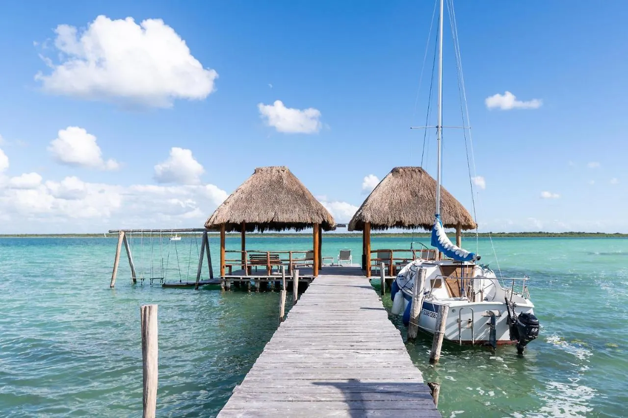 Exclusive Palafito @ Bacalar Lagoon Front Apartment