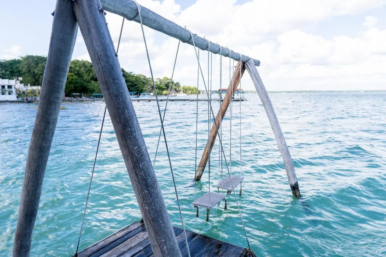 Exclusive Palafito @ Bacalar Lagoon Front Appartement