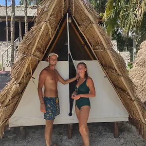 Campo de lujo Glamping Asana - Yoga & Canoa - Free Bikes, Bacalar